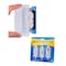 Socket Blocker Socket Blocker 1.875 in. W X 4 in. L Clear High Strength Mask and Peel 6 pk 1001619 - alternate 1